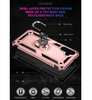 Samsung A25 4G/ 5G phone case rose gold ring armor anti drop shockproof rugged protective