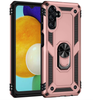 Samsung A25 4G/ 5G phone case rose gold ring armor anti drop shockproof rugged protective