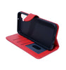Samsung A25 4G/5G phone case wallet cover flip anti drop anti slip shockproof red