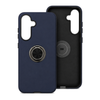 Samsung A36 / A37 / A56 Phone Case with Ring Holder & Kickstand. Magnetic Shockproof Anti-Drop Cover. Blue