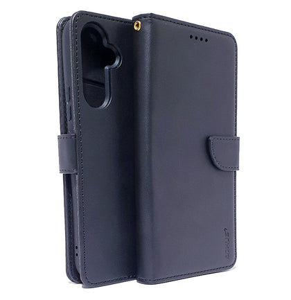 Samsung A36 / A37 / A56 phone case wallet cover flip anti drop anti slip shockproof black.
