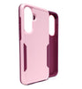 Samsung A57 Symmetry Hard Phone Case. Pink armor, Anti drop, shockproof, rugged and protective.