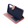 Samsung A57 phone case wallet cover flip anti drop anti slip shockproof rose gold pink.