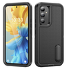 Samsung Galaxy S26 Triple Builder Case with Stand Black Rugged Shockproof Cover