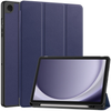 Samsung Galaxy Tab A9+ and A11+ Case Blue – 3-Fold Smart Leather TPU Cover with Auto Sleep/Wake & Stand