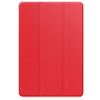 Samsung Galaxy Tab A9+ and A11+ Case Red. 3 Fold Smart Leather TPU Cover with Auto Sleep/Wake & Stand