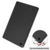 Samsung Galaxy Tab A9+ and A11+ Case black. 3 Fold Smart Leather TPU Cover with Auto Sleep/Wake & Stand