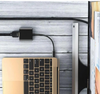 TYPE C (Male) to VGA (Female) 15cm Adapter. Black