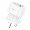 Travel adapter plug EU to UK. Hoco AC20B