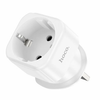 Travel adapter plug EU to UK. Hoco AC20B
