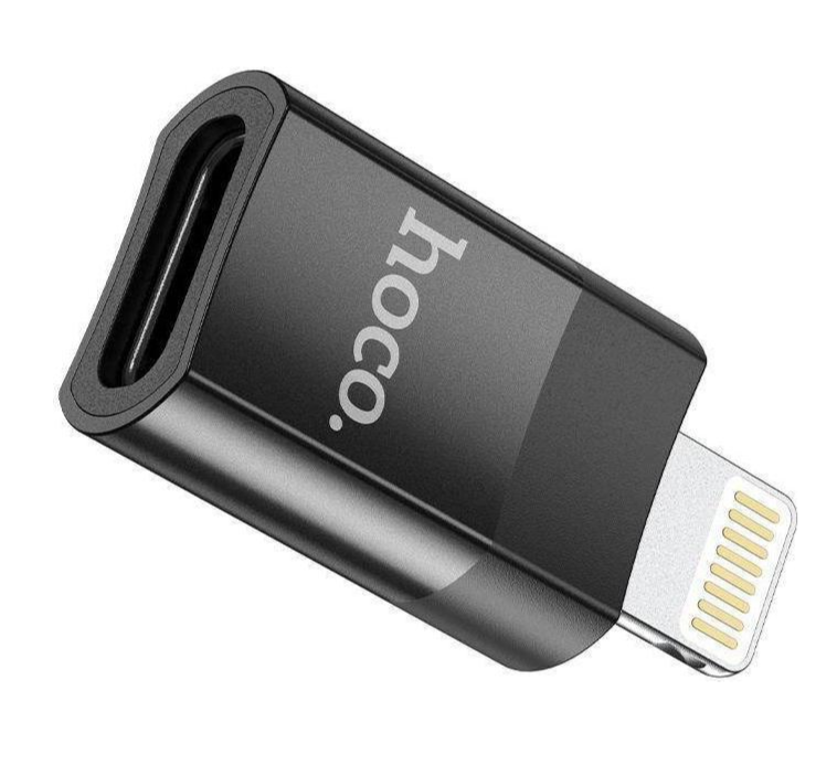 UA17 iPhone 5 to 14 to USB Type C OTG adapter zinc alloy shell support charging and data transfer