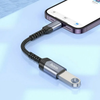 UA24 iPhone 5-14 to USB-A (USB2) OTG adapter zinc alloy shell support charging and data transfer