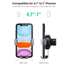 UGREEN 50564 Gravity Drive Air Vent Mount Phone Holder - Space Grey