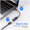 USB C to HDMI Adapter 4K 30Hz, Type-C to HDMI Converter, Thunderbolt 3 Compatible, Video & Audio Output.