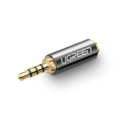 Ugreen 2.5mm Male to 3.5mm Female Adapter. AUX Audio Jack converter.
