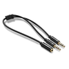 Ugreen 3.5mm AUX socket to dual 3.5mm AUX plug. Separate your microphone and audio.