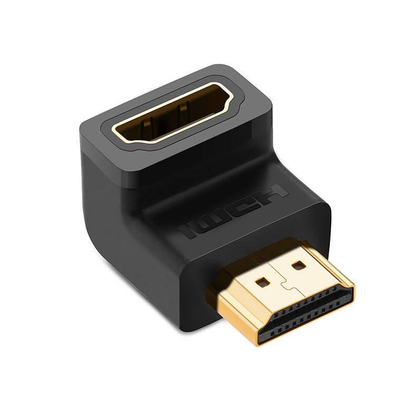 Ugreen High Speed HDMI Male to Female L Shaped Coupler Adapter (DOWN) for hard to access HDMI ports.