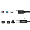 Ugreen USB-C to USB-B Printer Cable 2m 480Mbps Data Sync for Printer Scanner Black US241