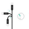 Ugreen USB-C to USB-B Printer Cable 2m 480Mbps Data Sync for Printer Scanner Black US241