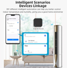 WiFi Smart Humidity Temperature Sensor. Smart Life App Control. Mains Powered via USB Cable. Sensor to App refresh rate, real-time. Round