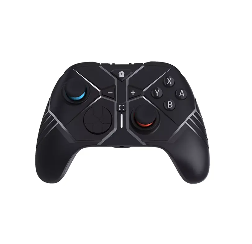 Wireless Gamepad. Designed for Nintendo Switch. Dual Vibration, Adjustable Angles, Durable ABS. Bluetooth. Also works on, PC, IOS, Android. USB-C