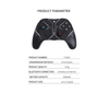 Wireless Gamepad. Designed for Nintendo Switch. Dual Vibration, Adjustable Angles, Durable ABS. Bluetooth. Also works on, PC, IOS, Android. USB-C