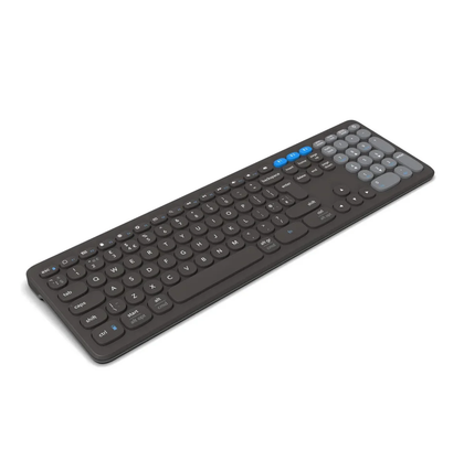 ZAGG Pro 17 Full Size Wireless Desktop Keyboard UK Layout with Qi Charging and Multi-Device Pairing