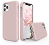 iPhone 11 Phone case. Soft, flexible liquid silicone protective cover. Pink.