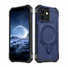 iPhone 12 / 12 Pro Case. Blue. Magnetic, Magsafe, Armor, Anti-Drop, Shockproof, Rugged, Protective.
