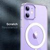 iPhone 12 / 12 Pro Magnetic Clear Case MagSafe Compatible Shockproof Anti-Scratch Slim Bumper Cover