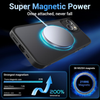 iPhone 13 & iPhone 14 Case. Magsafe, Magnetic Shockproof Rugged Hard Cover, black Skin Feel