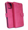 iPhone 13 & iPhone 14 Case. wallet cover flip anti drop anti slip shockproof pink