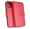 iPhone 13 & iPhone 14 Case. wallet cover flip anti drop anti slip shockproof red