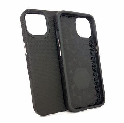 iPhone 14 PRO phone case anti drop anti slip shockproof dotted black.