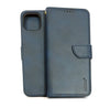 iPhone 14 PRO phone case wallet cover flip anti drop anti slip shockproof blue