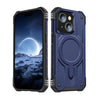 iPhone 15 Case. Blue. Magnetic, Magsafe, Armor, Anti-Drop, Shockproof, Rugged, Protective.
