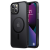 iPhone 15 Case. Magsafe, Magnetic Shockproof Rugged Hard Cover, Matte Black Skin Feel