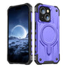 iPhone 15 Case. Purple. Magnetic, Magsafe, Armor, Anti-Drop, Shockproof, Rugged, Protective.