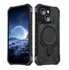iPhone 15 Case. black. Magnetic, Magsafe, Armor, Anti-Drop, Shockproof, Rugged, Protective.