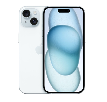 iPhone 15, 5G, 256 GB, Dual Sim, Sim-Free, blue