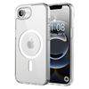 iPhone 16e and iPhone 17e Magnetic Clear Case MagSafe Compatible Shockproof Anti-Scratch Slim Bumper Cover