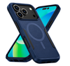iPhone 17 Pro Max phone case. Symmetry. Blue. Magnetic, Magsafe, Armor, Anti-Drop, Shockproof, Rugged, Protective.