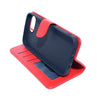 iPhone 17e and 16e phone case wallet cover flip anti drop anti slip shockproof Red.