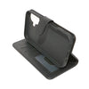 iPhone 17 phone case wallet cover flip anti drop anti slip shockproof Black.