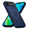 iPhone Air phone case. Symmetry. Blue. Magnetic, Magsafe, Armor, Anti-Drop, Shockproof, Rugged, Protective.