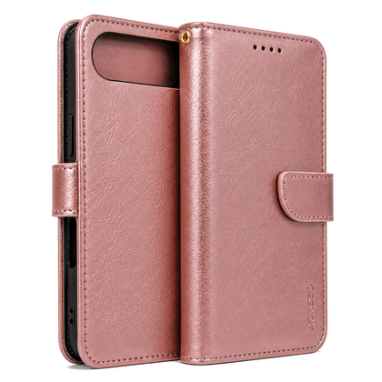iPhone Air phone case wallet cover flip anti drop anti slip shockproof Rose Gold Pink