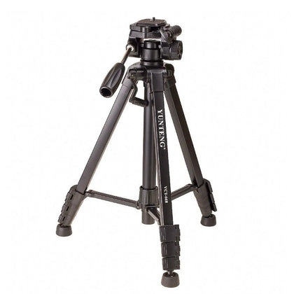 Camera Phone Tripod Portable Foldable, Fully Flexible Mount Tripod, Stand with 3D Head & Quick Release Plate 1.5 M.