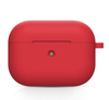 Case for AirPods 3 silicone cover with Keychain, Protective red