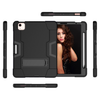 Case for iPad Air 4-2020/21/22 10.9 inch iPad Pro 2018/20/21/22 11 inch Hard Case Survivor shockproof anti drop armor anti-shock with stand Black