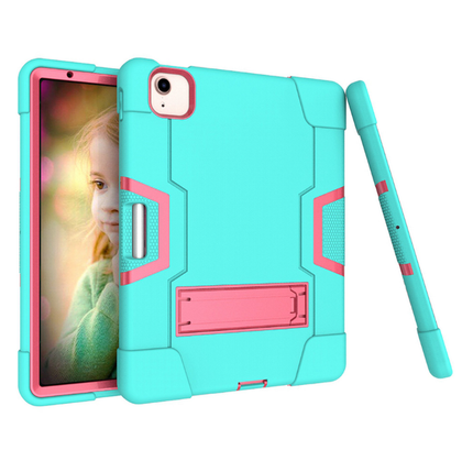 Case for iPad Air 4-2020/21/22 10.9 inch iPad Pro 2018/20/21/22 11 inch Hard Case Survivor shockproof anti drop armor anti-shock with stand mint green.